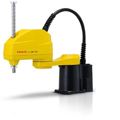 Mini Robot SR-3iA do manipulador industrial de 4 Aixs como o robô de Scara para o conjunto e o transporte de materiais de motor