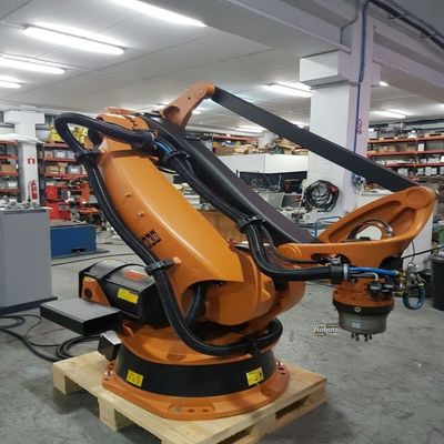 Máquina de solda robótico da linha central do protetor 5 do gás do PA R3200 Mig do KR 180 das tochas de soldadura