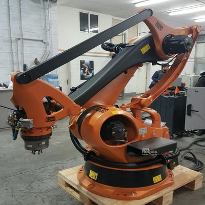 Máquina de solda robótico da linha central do protetor 5 do gás do PA R3200 Mig do KR 180 das tochas de soldadura