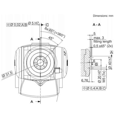 Linha central do braço 6 do robô do CNC R900-2 do KR 6 do robô da inspeção como o robô industrial