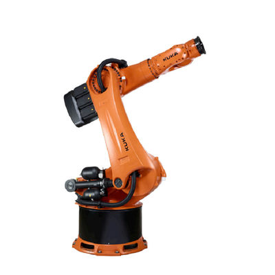 Robô industrial do braço robótico industrial de 6 linhas centrais com a carga útil avaliado do robô industrial de um kuka de 600 quilogramas