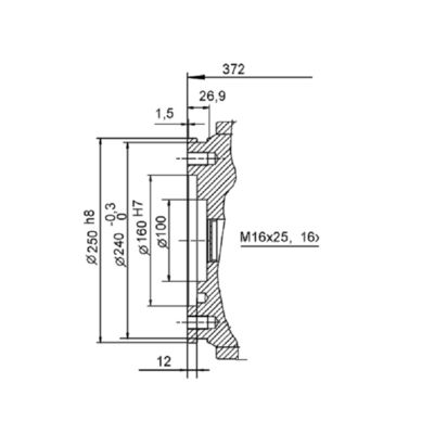 Robô industrial do braço robótico industrial de 6 linhas centrais com a carga útil avaliado do robô industrial de um kuka de 1000 quilogramas
