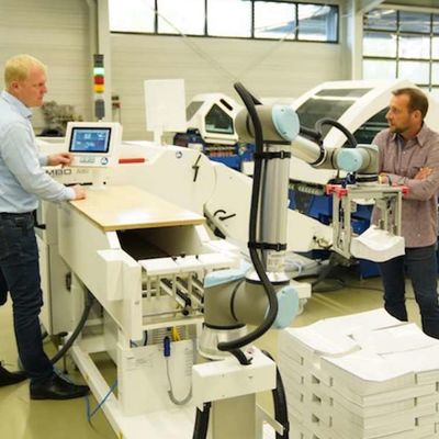 UR Robot UR10e 6 Eixo Braço Robótico Para Dança E Automatização Manipulação Como Robô Colaborativo