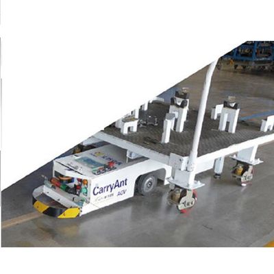 Robô do AGV da baixa altura de sentido único AGV-QRD1600 como o baixo AGV da altura usado com robô industrial