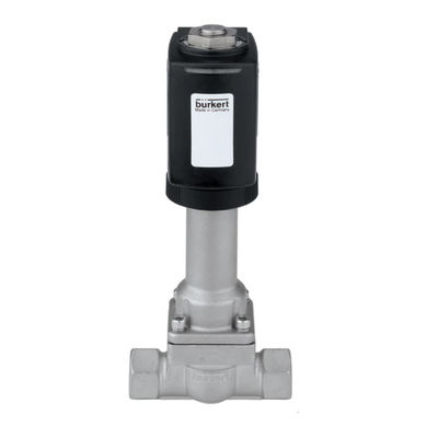 Tipo 6026 válvula do atuador com o 2/2-way Meio-separado para a ação direta da válvula de controle de Burkert