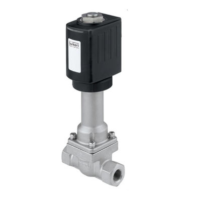Tipo 6026 válvula do atuador com o 2/2-way Meio-separado para a ação direta da válvula de controle de Burkert