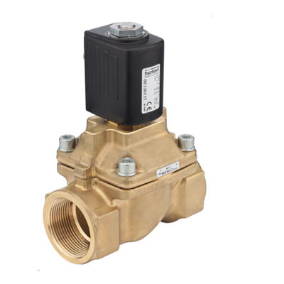 Tipo 6407 de Burkert como a válvula de pistão ajudada servo 2/2-Way apropriada para o gás e o vapor do corpo de válvula