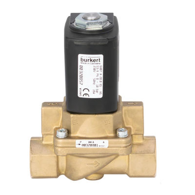 Tipo 6407 de Burkert como a válvula de pistão ajudada servo 2/2-Way apropriada para o gás e o vapor do corpo de válvula