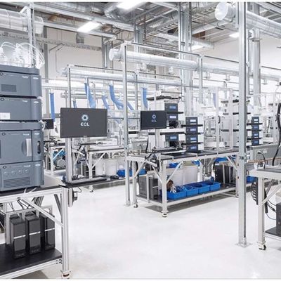 Linha central robótico colaboradora do braço OMRON TM12M Robot Arm 6 como o robô de Cobot