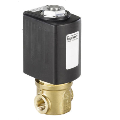 Tipo 5406 válvula de Burkert de pistão com 2/2 de maneira para Servo-ajudado usado como a válvula de solenoide
