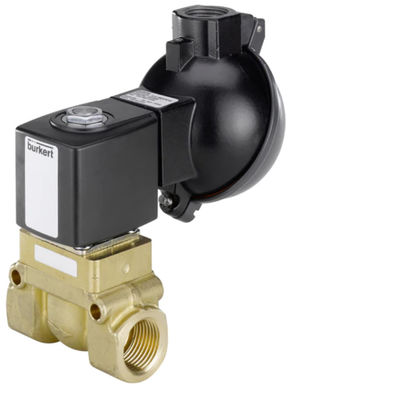 Tipo 5404 válvula de Burkert de solenoide com o 2/2-Way Servo-ajudado como a válvula de pistão das peças da válvula