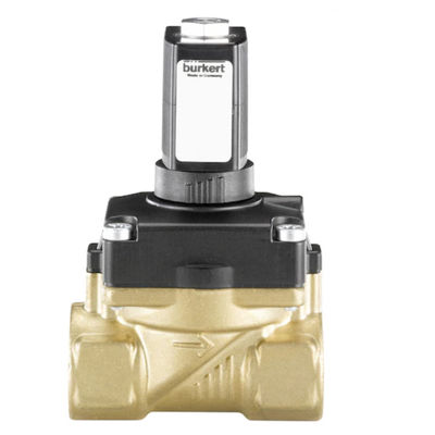 Corpo de válvula compacto do tipo 6211 maneira da válvula de diafragma 2/2 Servo-ajudada como a válvula de solenoide