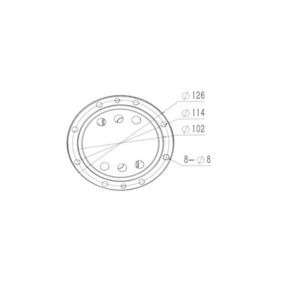 Robô robótico de lustro automático de Turin da linha central do braço 6 do robô TKB5610-50kg-2100mm