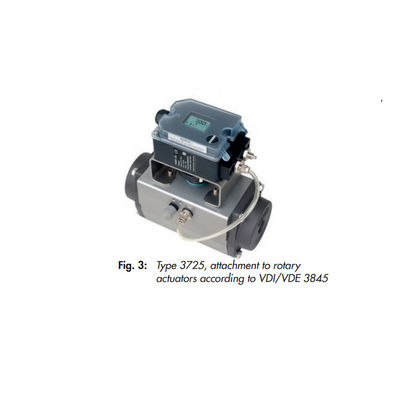 Positioner Electropneumatic de Samson 3725 do Positioner da válvula como acessórios da válvula com válvulas