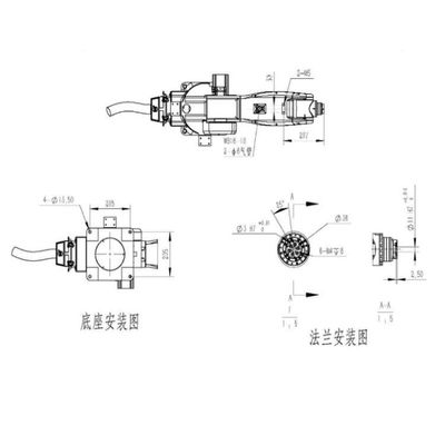 Picareta robótico do braço da linha central de China TKB1210-7KG-960mm 6 do robô industrial e robô do lugar