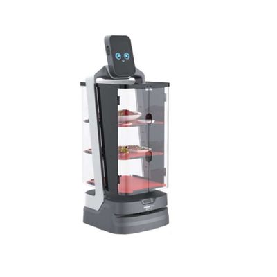Serviço de Restaurantes Robot Zhaocaibao Para Entrega Automática de Alimentos Como Robot de Entrega de Alimentos