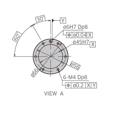 Braço de robô de soldagem por arco 6 eixo BA006N para automação de soldagem por arco CNC como robô de soldagem