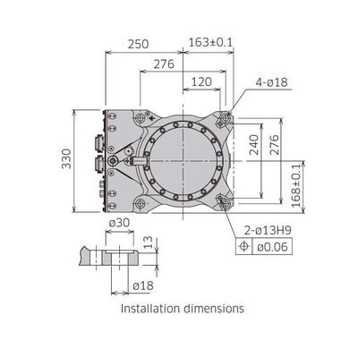 Braço de Soldadura de Robô 6 Eixo RA020N Com Posicionador de Soldadura CNGBS Como Outro Equipamento de Soldadura