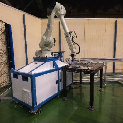 Braço robótico industrial RS010L de 6 eixos com agarrador CNGBS para manusear automação como robô industrial