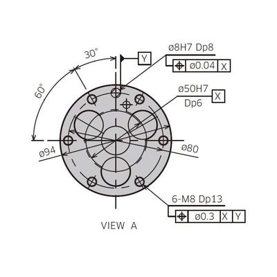 Braço robótico industrial 6 eixos Kawasaki RS050N com trilho de guia CNGBS para robô de manuseio de paletes