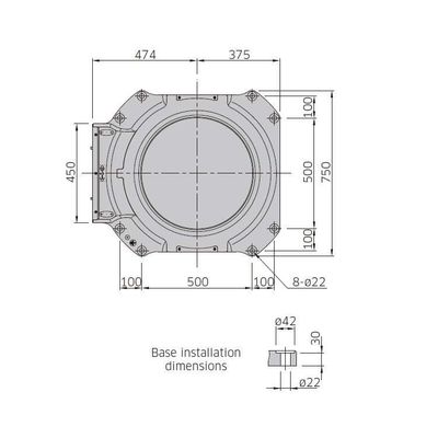 Robô paletizador CP180L 4 eixos Braço robótico para automação de paletização como robô de paletização