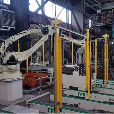 Linha central de Palletizer CP300L 4 do braço do robô para Palletizing como o robô Palletizing