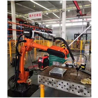 Linha central robótico industrial SF8-K1492 do braço 4 que Palletizing segurando robôs industriais