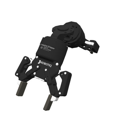 Use o trabalho amigável do prendedor de Robotiq 2F-85 com o robô de Cobot como o prendedor do robô para a picareta e o lugar como o manipulador