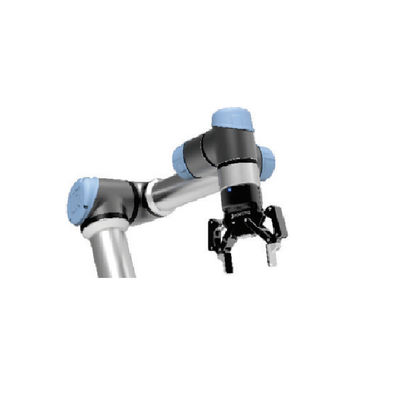 Trabalho adaptável de Robotiq 2F-140 do prendedor para o uso da tensão da máquina e do conjunto de motor com o Cobot como o prendedor da mão