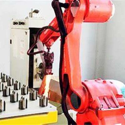 Segurando da linha central robótico industrial do braço 6 do robô QJRB20-1 Cobot o robô industrial