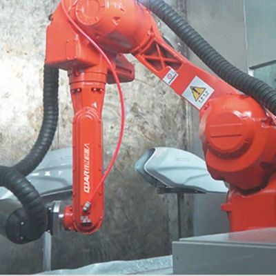 Segurando da linha central robótico industrial do braço 6 do robô QJRB20-1 Cobot o robô industrial
