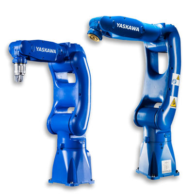 Máquina do palletizer da linha central do braço 6 do robô do robô industrial MOTOMAN-GP7 com palletizer do robô das páletes
