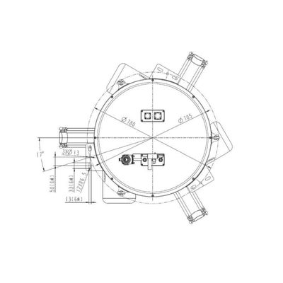Robô de triagem China QJRB3-1A com braço robótico de triagem 4 eixos para manipulação CNC como robô Delta