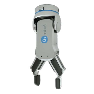Combinação de robô colaborativo com agarrador de braço robótico RG2 para manusear CNC como agarrador robótico