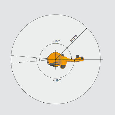 Linha central Palletizing do braço 6 do robô do robô do PA do KR 470 de Kuka com o braço Palletizing do robô da carga útil 470kg