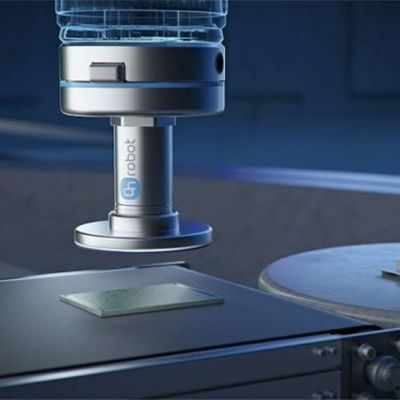 Aplicativo de manipulação de material robótico para manipulação automática de material como aplicador robótico