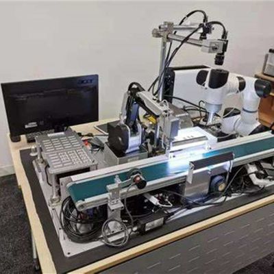 Braço Robótico Colaborativo 6 Eixo CR3 Robô da China Com CNGBS Robot Gripper Como Cobot Handling