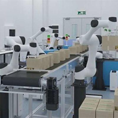 Robô colaborador China CR10 com a carga útil 10kg do robô da linha central do braço 6 do CNC como Cobot