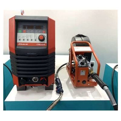 Soldador inteligente CO2 MAG MMA Ehave CM500 com robô de solda CNGBS como máquina de soldagem
