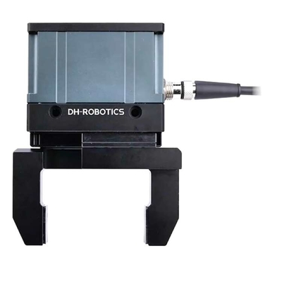 Grelha elétrica paralela industrial PGI-140 com braço robótico para pegar e colocar como grelha robótica