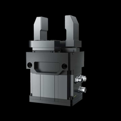 Grelha elétrica paralela industrial PGI-140 com braço robótico para pegar e colocar como grelha robótica
