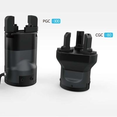 Servo-agarrador elétrico de três dedos CGC-80 com braço robótico de 6 eixos CNGBS para manuseio automatizado de cobot