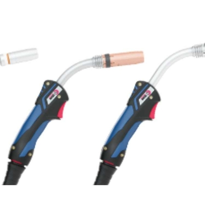 Tocha de Soldadura Mig arrefecida a ar MB EVO PRO 26 com braço robótico para automação de soldadura como tochas de soldadura