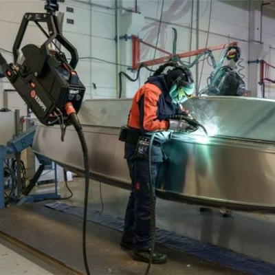 Robô de With Mig Welding do soldador dos soldadores X8 MIG do Mig como a máquina de soldadura