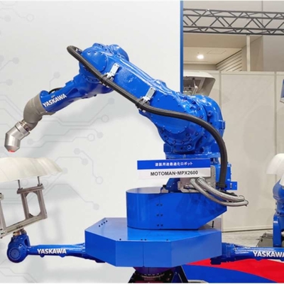 Carga útil 15kg da máquina MPX2600 da pintura do robô como o robô de pintura de alta velocidade