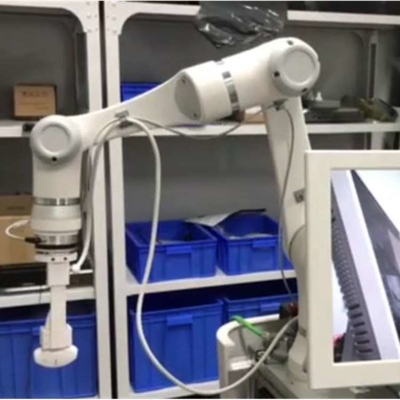 Pick and Place Robot Hans E18 com CNGBS Robotic Gripper e 6 Axis Robotic Arm como Robô Cobot