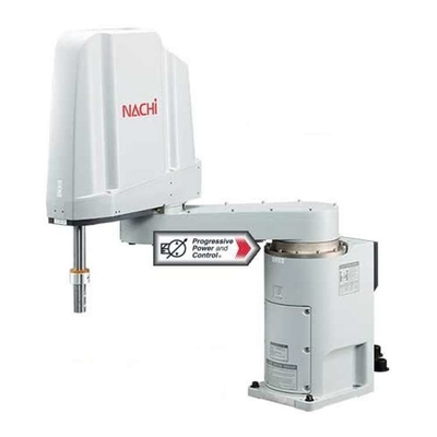 Robô ES06 de Scara com o braço robótico de 4 linhas centrais para segurar como o robô da picareta e do lugar