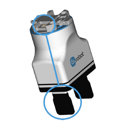Prendedor elétrico 2FG7 da mão do robô do dedo de ONrobot 2 para o braço robótico