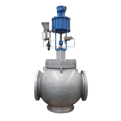 Válvula de controle de aço do fluxo NPS1-20 com o Positioner da válvula de Metso Neles ND9000