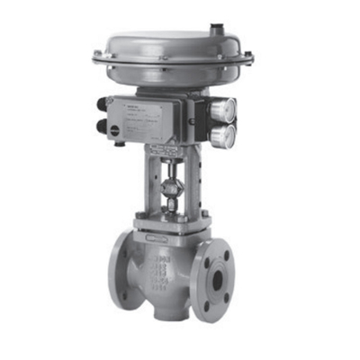Válvula 3767 de Samson Control Valve With Positioner 3766